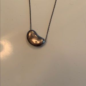 Tiffany and co bean necklace